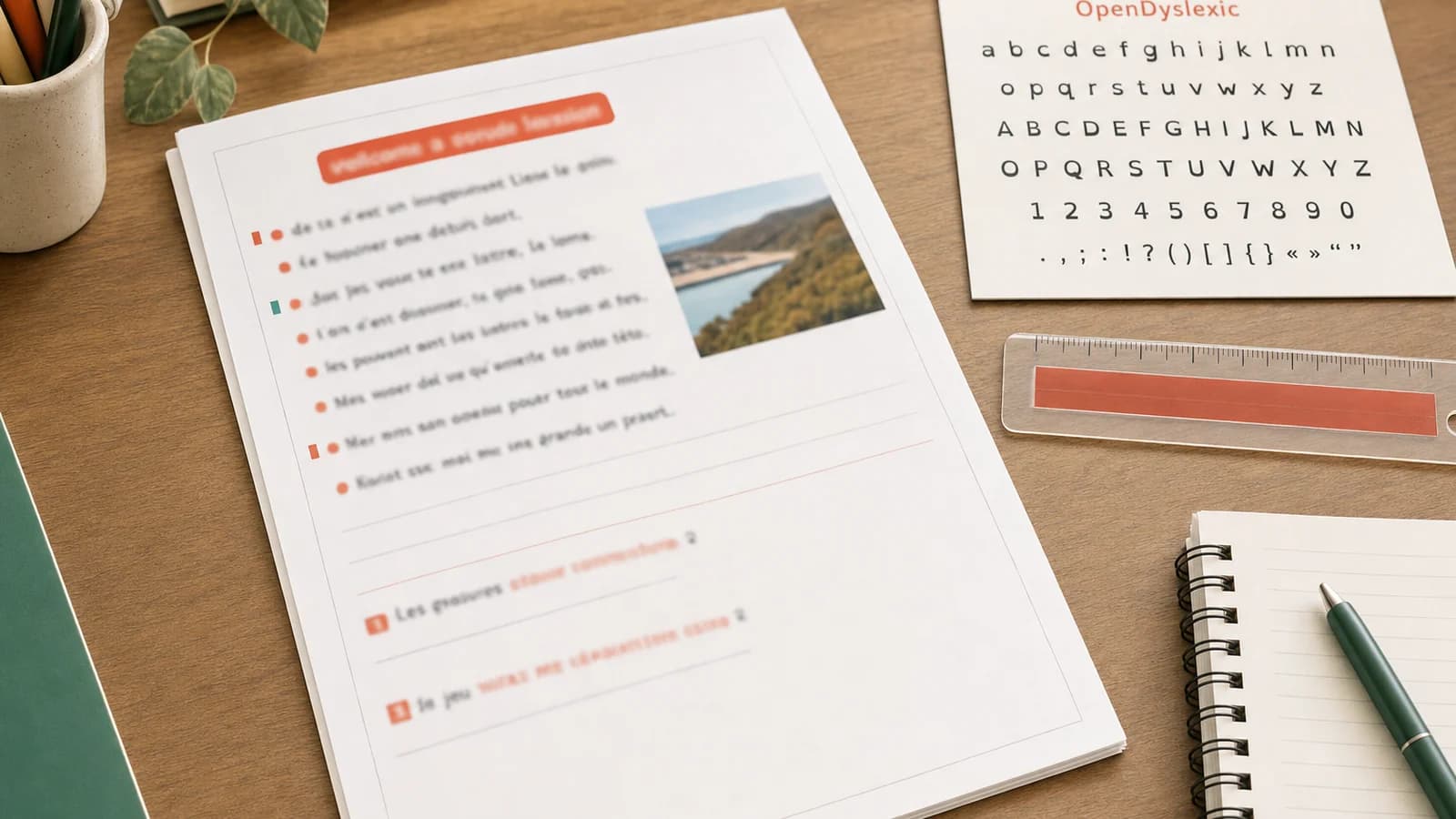 Fiche adaptée DYS - 8 réflexes typographiques et modèle Word à remplir - couverture