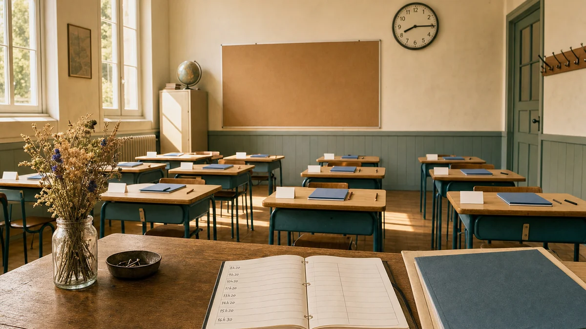 Couverture : Premier jour de classe : le déroulé minute par minute