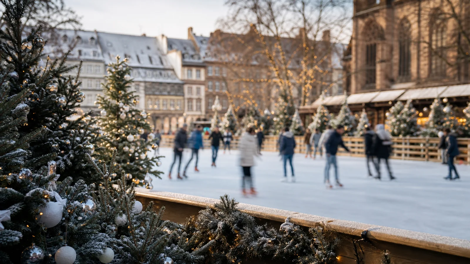Atmosphère et contexte vacances d'hiver 2028