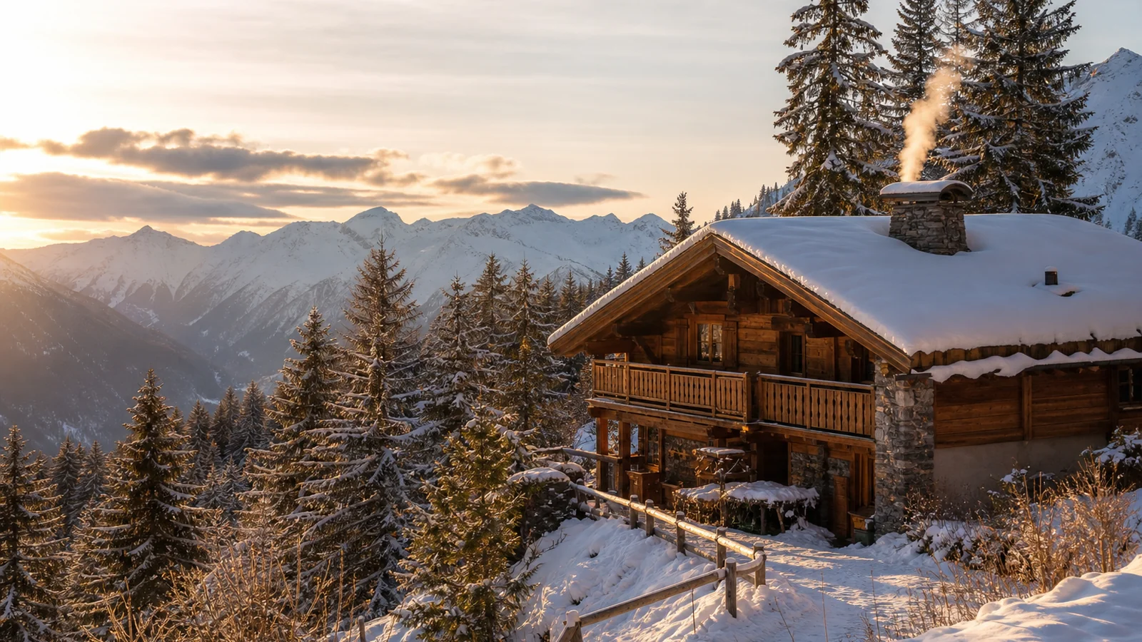 Atmosphère et contexte vacances d'hiver