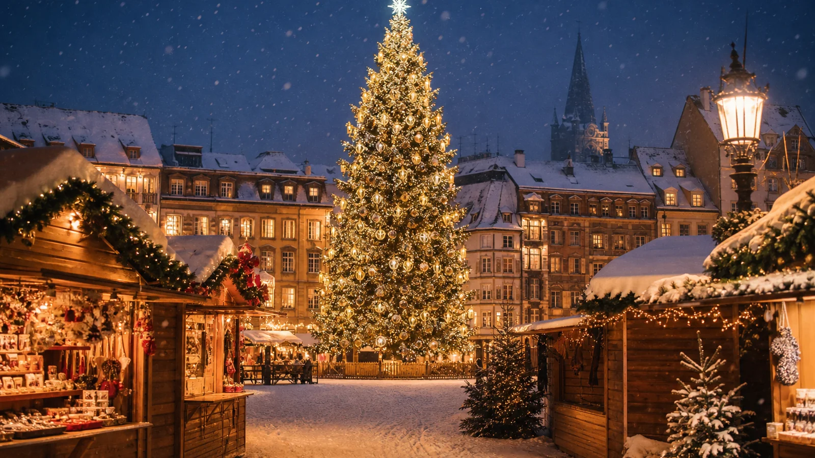 Illustration vacances de Noël 2025 - vue d'ensemble