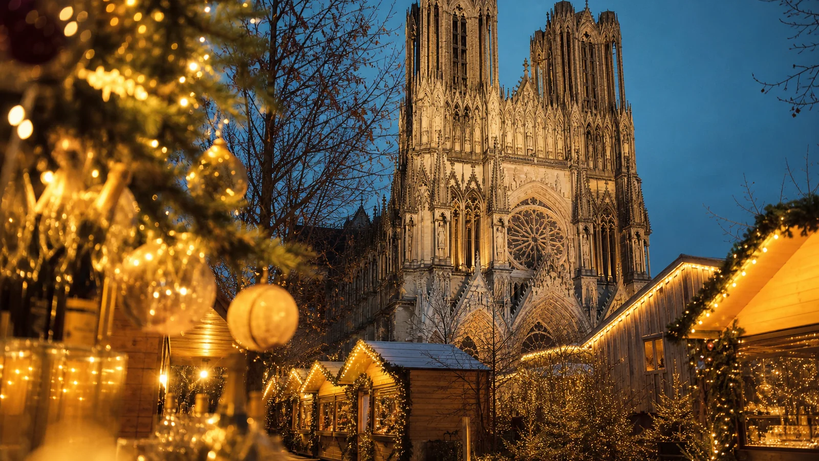 Illustration vacances de Noël 2026 - vue d'ensemble